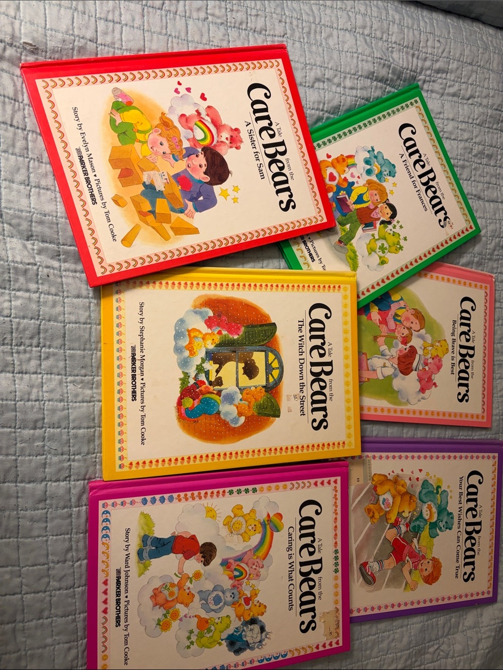 6 Care Bears Hardcover Story Books